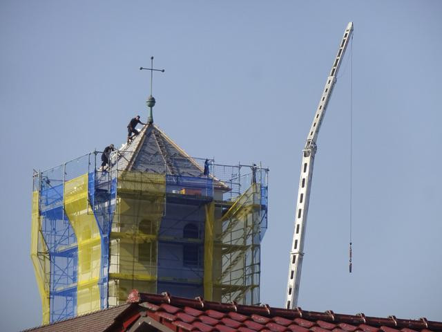 Kirchturm-Renovierung 2022-23 Bild 09