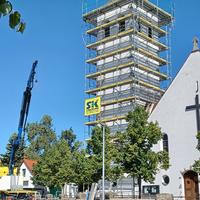 Kirchturm-Renovierung 2022-23 Bild 01
